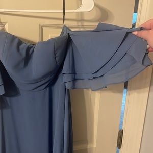 blue lulus dress